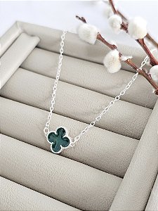 Colar Trevo Verde