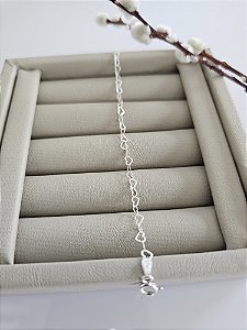 Pulseira Elos de Coração
