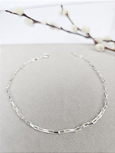 Pulseira Elos Quadrados 21cm