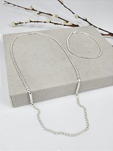 Conjunto Esteira Corrente + Pulseira