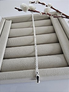 Pulseira esteira fina