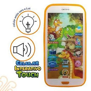 CELULAR INTERATIVO Á PILHA