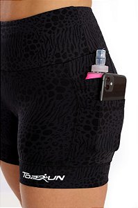 Short Feminino Multi Bolsos Jakar Preto