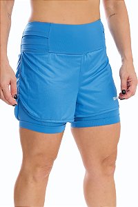 SHORT DUPLO FEMININO MARINE