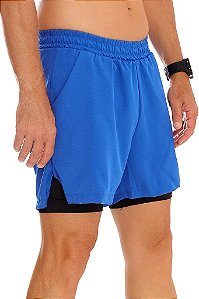 BERMUDA DUPLA COMPRESS MAX Royal