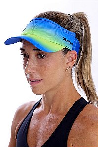VISEIRA TOP RUN AZUL/AMARELO