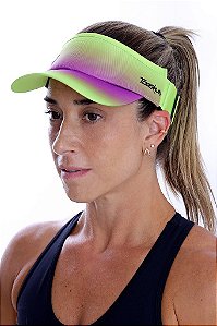 VISEIRA TOP RUN AMARELO/ROXO