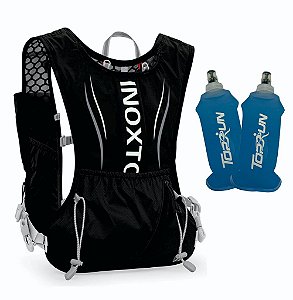 Colete de Hidratação com 3 Garrafas Silicone 350ml