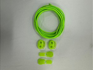 Cadarço Elástico verde Neon