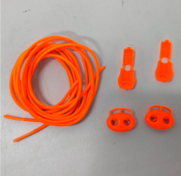 Cadarço Elástico Laranja Neon