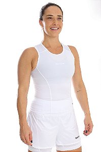 REGATA COMPRESS COM BOLSO BRANCA