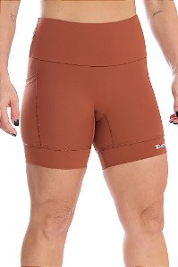 SHORT COMPRESSÃO SPEED TOTAL MARROM