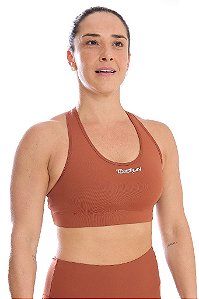 TOP ALTA COMPRESSÃO MARROM