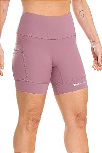 Short Feminino Multi Bolsos Lavanda