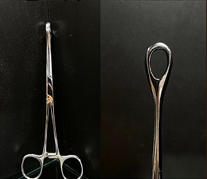 PINÇA FORCEPS FORESTER 16.5 CM OVAL FECHADA - PT013/U