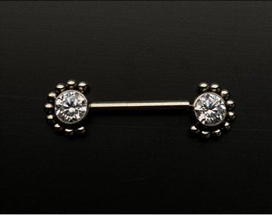 P0664 MAMILO TITANIO PUSH PIN INDIANO 14MM 1.6