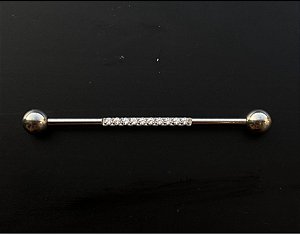 P0659 TRANSVERSAL TITANIO CRAVEJADO  ZIRCONIA  CRISTAL1.6 37MM