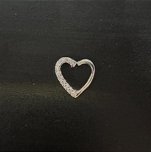 P0651 CORAÇAO RODIO CRAVEJADO  DAITH ESQUERDO