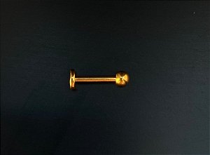 P0426 LABRET TITÂNIO GOLD 10MM