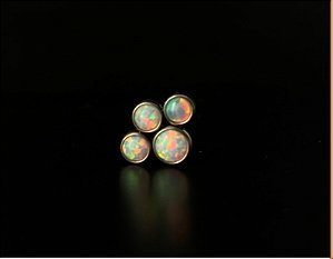 P0331 TOPO TITANIO PATINHA OPALAS-BRANCA  1.2 TN316-3