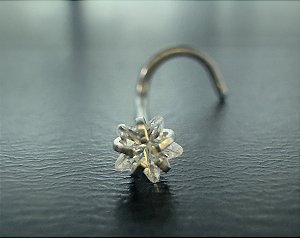P0141 NOSTRIL AÇO ESTRELA 1.0 3MM