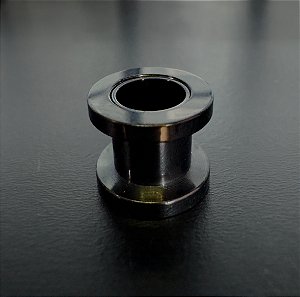 P0115 ALARGADOR AÇO PVD BLACK 8MM