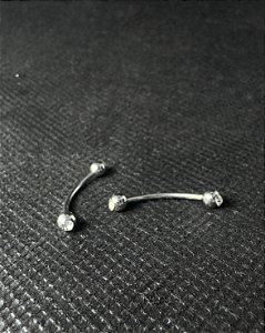 P0023 CURVO AÇO CRISTAL 1.2 10MM