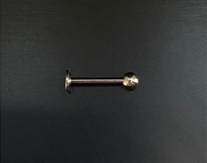 P0009 LABRET AÇO  1.2 14MM