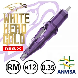 CARTUCHO 25 MR 0.12 MM WHITE HEAD MAX (UND)