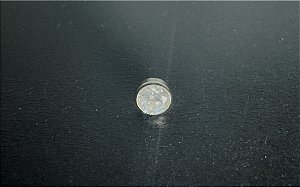 P0708 TOPO TITANIO PEDRA ZIRCONIA CUBICA 1.2   4MM