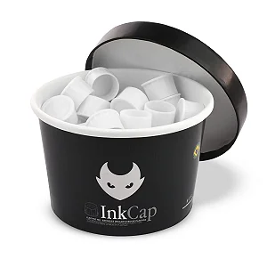 BATOQUE DE SILICONE G BRANCO ELECTRIC INK (50 und)
