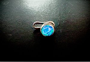 P0754  MICRODERMAL TITANIO  OPALA AZUL 1.6  4MM