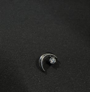 P0760 TOPO LUA LISA MICRO ESTRELA TITÂNIO 1.6