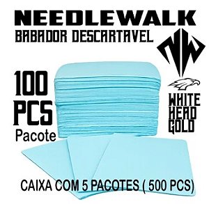 BABADOR DE BANCADA AZUL CLARO PCT  100 UNI