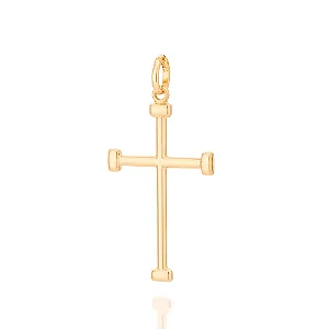 PINGENTE CRUZ BANHADO A OURO 18K - TAM.ÚNICO 5422080000