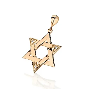 PINGENTE BANHADO A OURO 18K NO FORMATO ESTRELA DE SALOMÃO - TAM.ÚNICO 5413900006