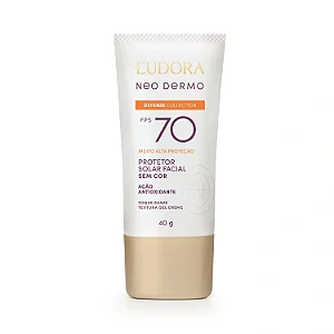 Protetor Solar Facial Sem Cor Neo Dermo Defense Collection Fps 70 40G