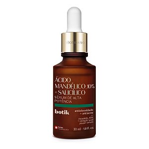 Sérum de Alta Potência Ácido Mandélico 10% + Salicílico Botik 30ml
