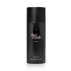 Body Splash Desodorante Colônia Her Code 200ml