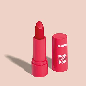 Batom Semi Mate Vermelho Icônico POP 3,6g
