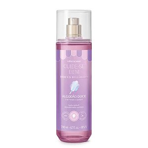 Body Splash Desodorante Colônia Cuide-se Bem Doces Delírios Algodão Doce 200ml