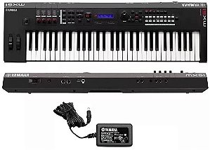 TECLADO SINTETIZADOR YAMAHA MX61 BK 61 TECLAS