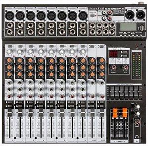 Mesa de Som Soundcraft SX1202FX USB - 12 Canais