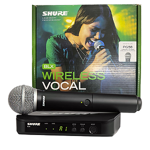 MICROFONE SHURE BLX2PG58-J10