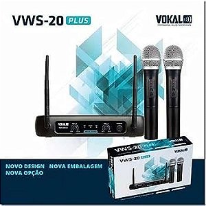 SISTEMA SEM FIO VHF VOKAL VWS-20