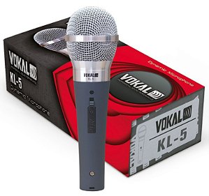 MICROFONES COM FIO VOKAL SERIE KL-5