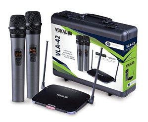 MICROFONE SEM FIO VOKAL VLA42