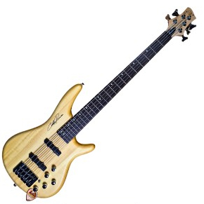 BAIXO CONDOR CP50 NS 5 CORDAS ATIVO SIG CELSO PIXINGA NATURAL SATIN