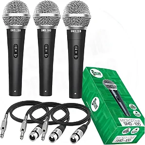 DYLAN KIT COM 3 MICROFONE SMD-100