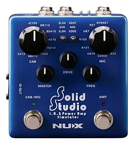 PEDAL DE EFEITO NUX SOLID STUDIO NSS-5